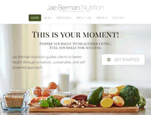 Tablet Screenshot of jaebermannutrition.com